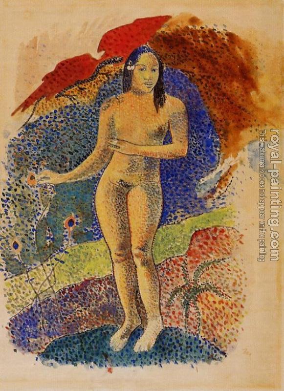 Paul Gauguin : Beautiful Land, Tahitian Eve